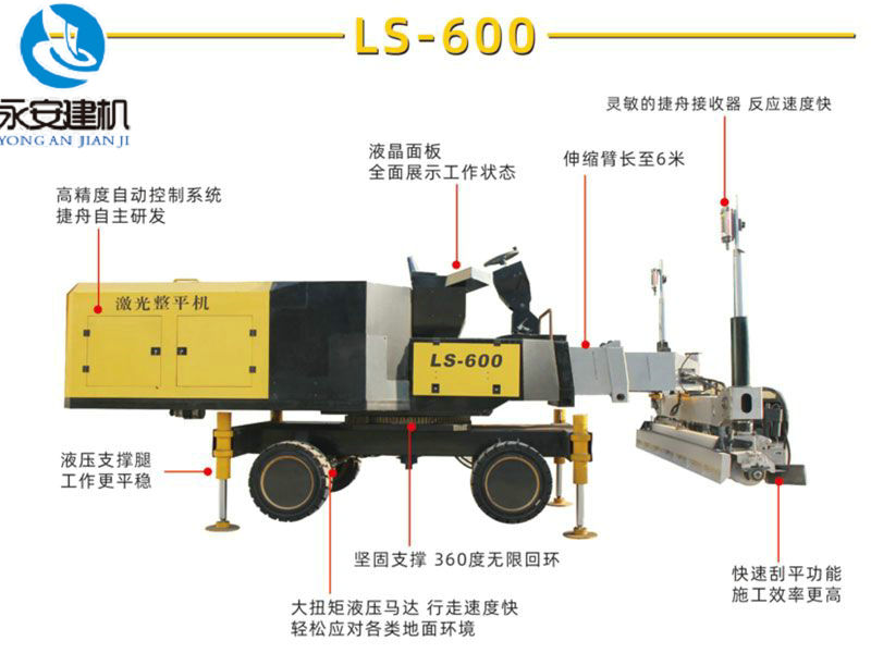 伸縮臂激光整平機LS-600